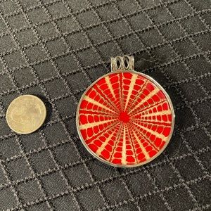 Vibrant Red Artisan Silpada Pendant
Stand-Out Piece!
EUC
$59